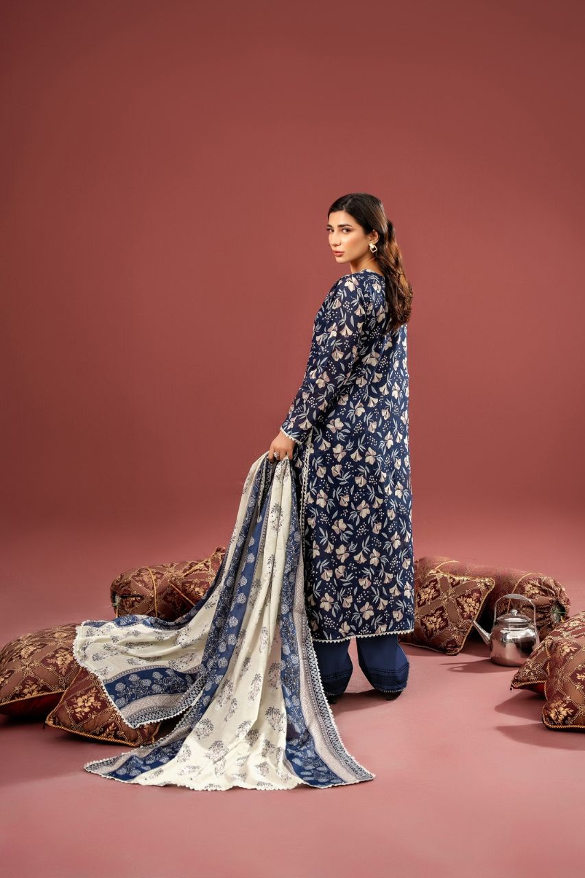 Zesh Drop-13 Airjet Printed Lawn 3PC