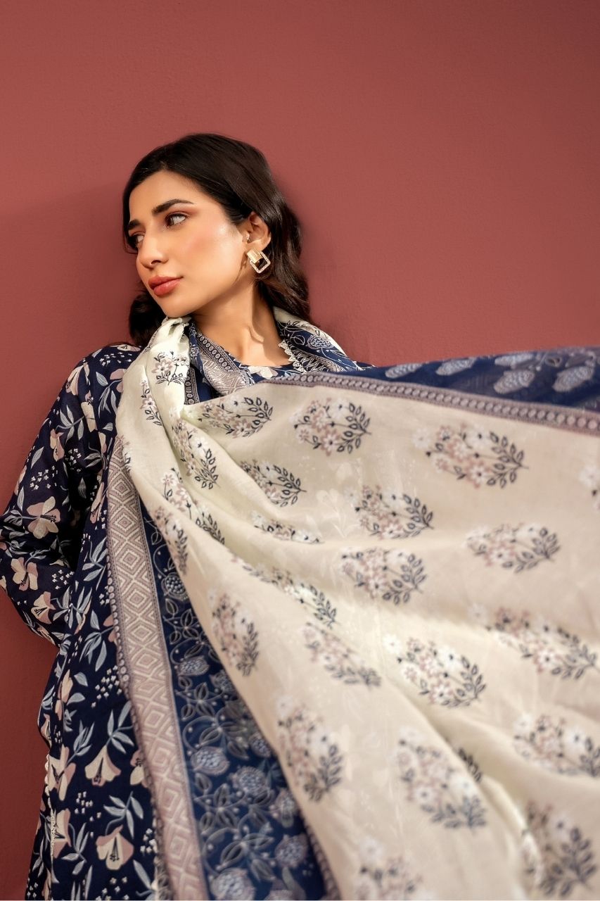 Zesh Drop-13 Airjet Printed Lawn 3PC