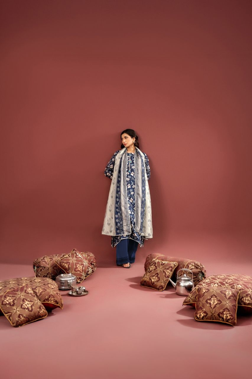 Zesh Drop-13 Airjet Printed Lawn 3PC