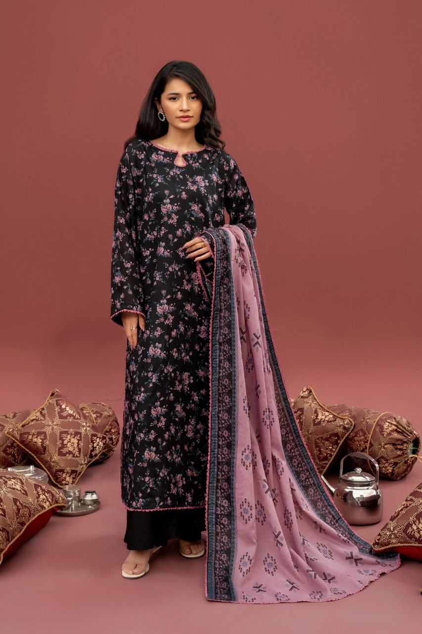 Zesh Drop-13 Airjet Printed Lawn 3PC