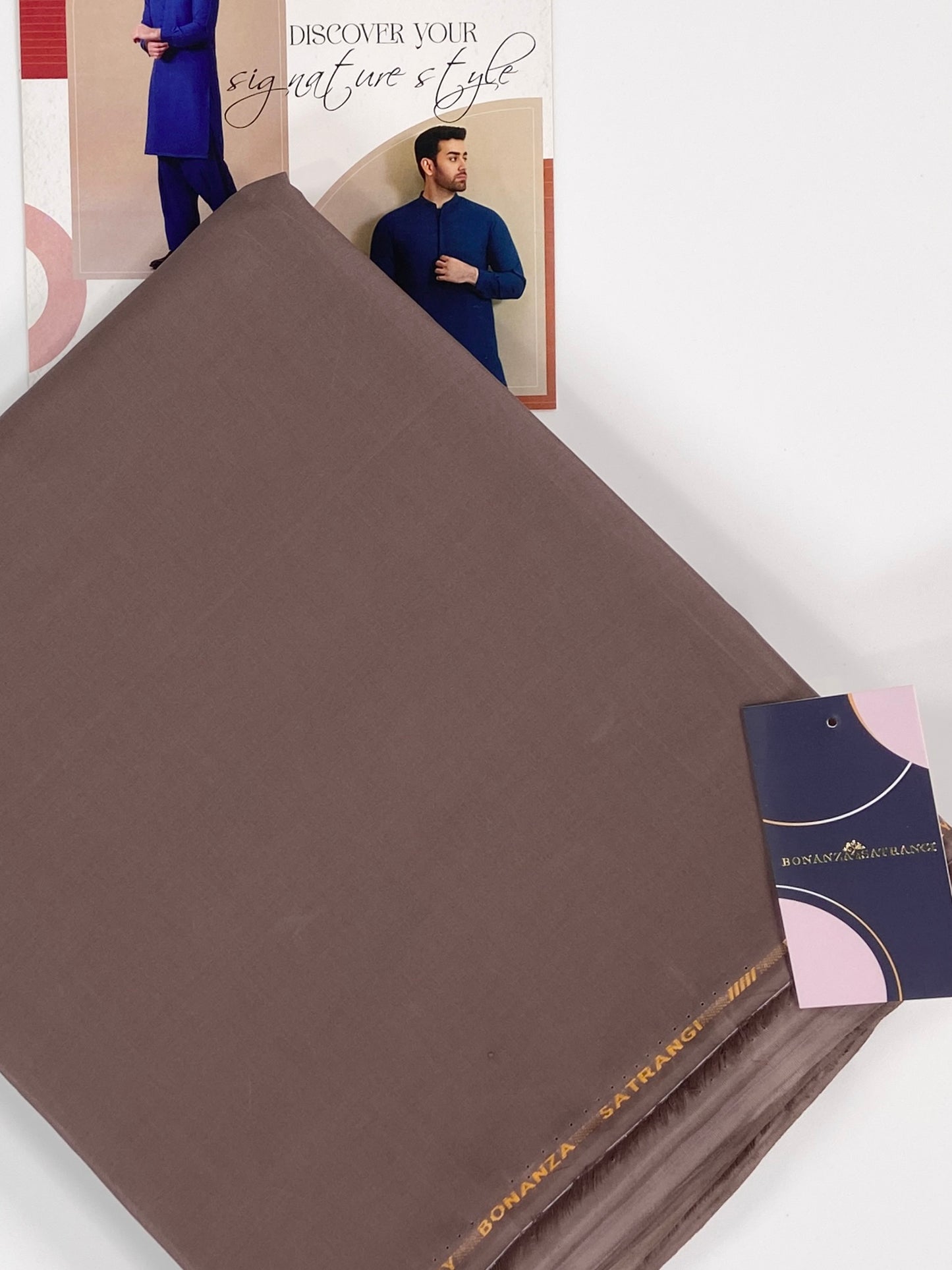 Bonanza Men’s Summer Cotton Suit – Unstitched