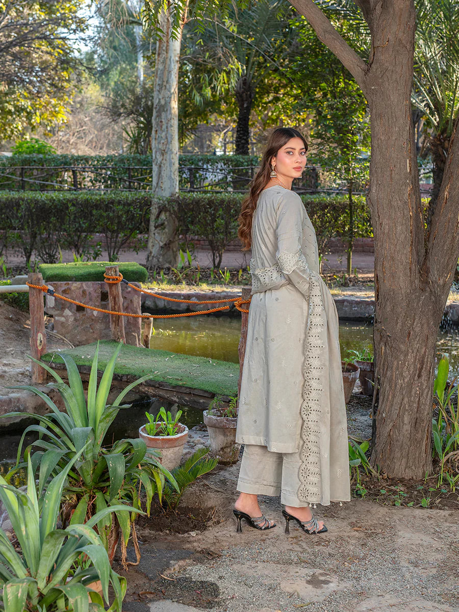 Fizza | Feroza Luxury Emb Lawn | 3 PC