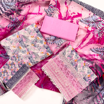 Fantak By Anaya Noor Heavy Emb Lawn 3PC