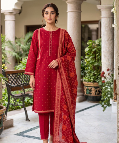 Bin Saeed Digital Printed Lawn 3PC