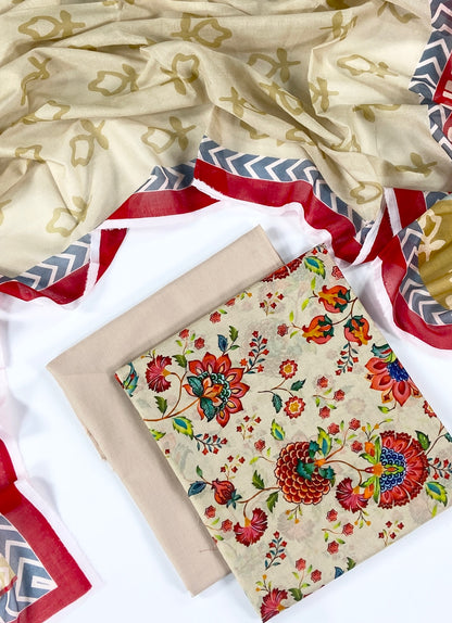 Fall By Alkaram Digital Printed Lawn 3PC