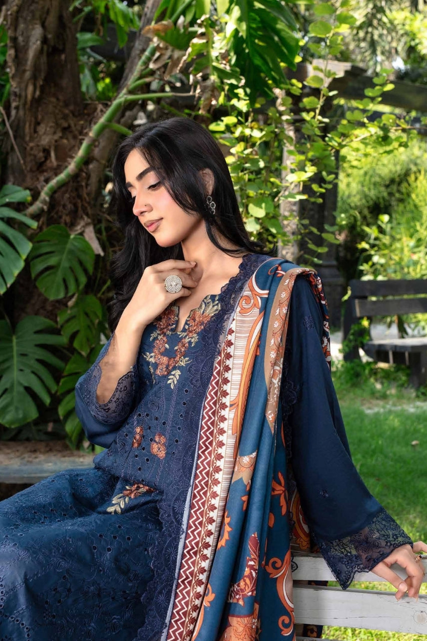 Falak By Feroza Luxury Embroidered Staple 3PC