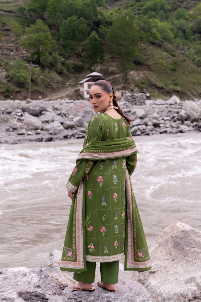 Mirha By Shanaya Digital Printed Marina Leather 3PC