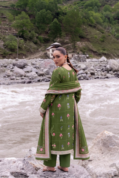 Mirha By Shanaya Digital Printed Marina Leather 3PC