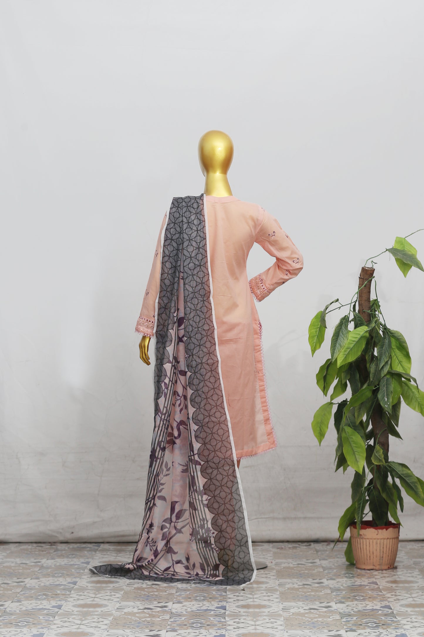 Zarqash By Anaya Noor Heavy Emb With Neno Kara 3PC