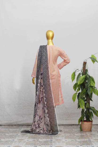 Zarqash By Anaya Noor Heavy Emb With Neno Kara 3PC