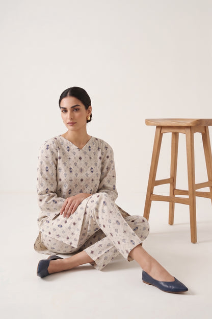 Anaya Noor Two Piece Digital Printed Lawn 2PC