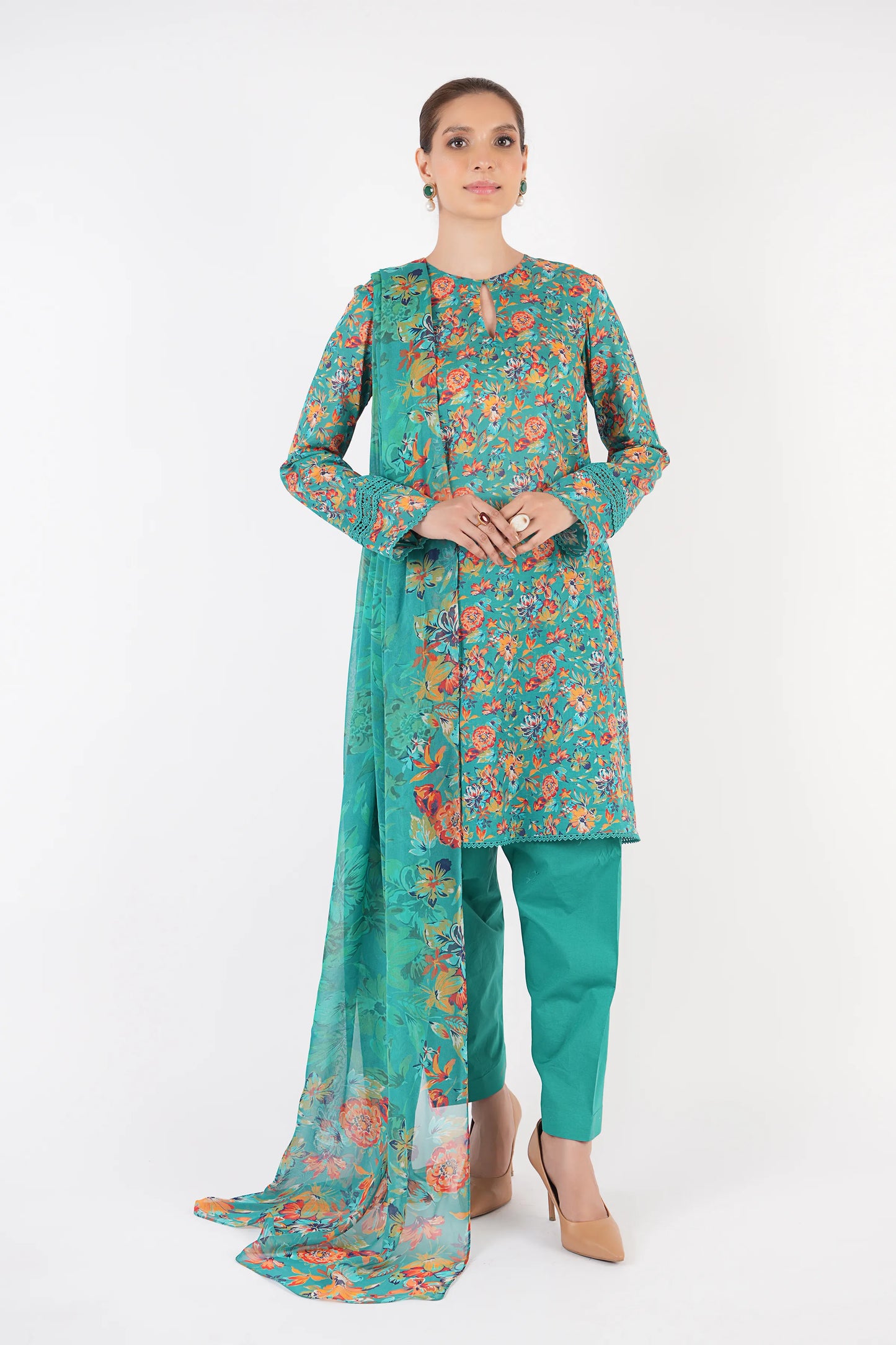 Bareeza Printed Khaddar 3PC