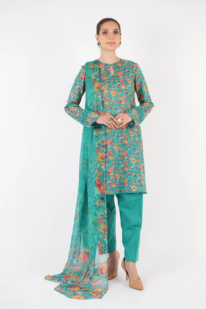 Bareeza Printed Khaddar 3PC