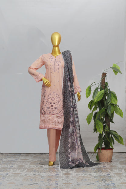Zarqash By Anaya Noor Heavy Emb With Neno Kara 3PC