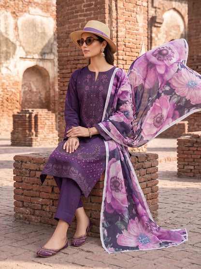 Lakhany Fully Embroidered Lawn 3PC