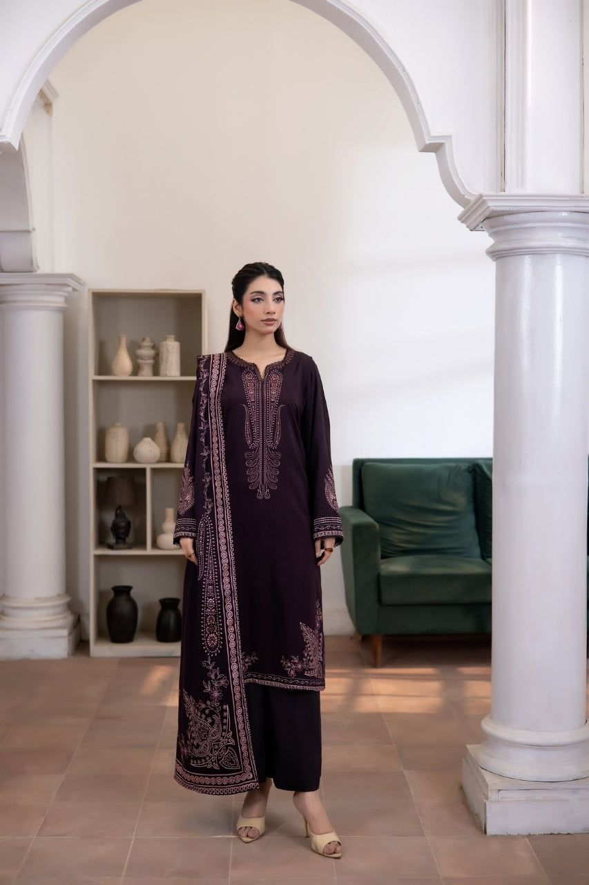 Zareen By Shanaya Digital Printed Viscose 3PC