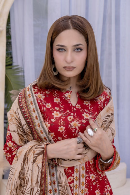 Janan Premium Printed Lawn 3PC