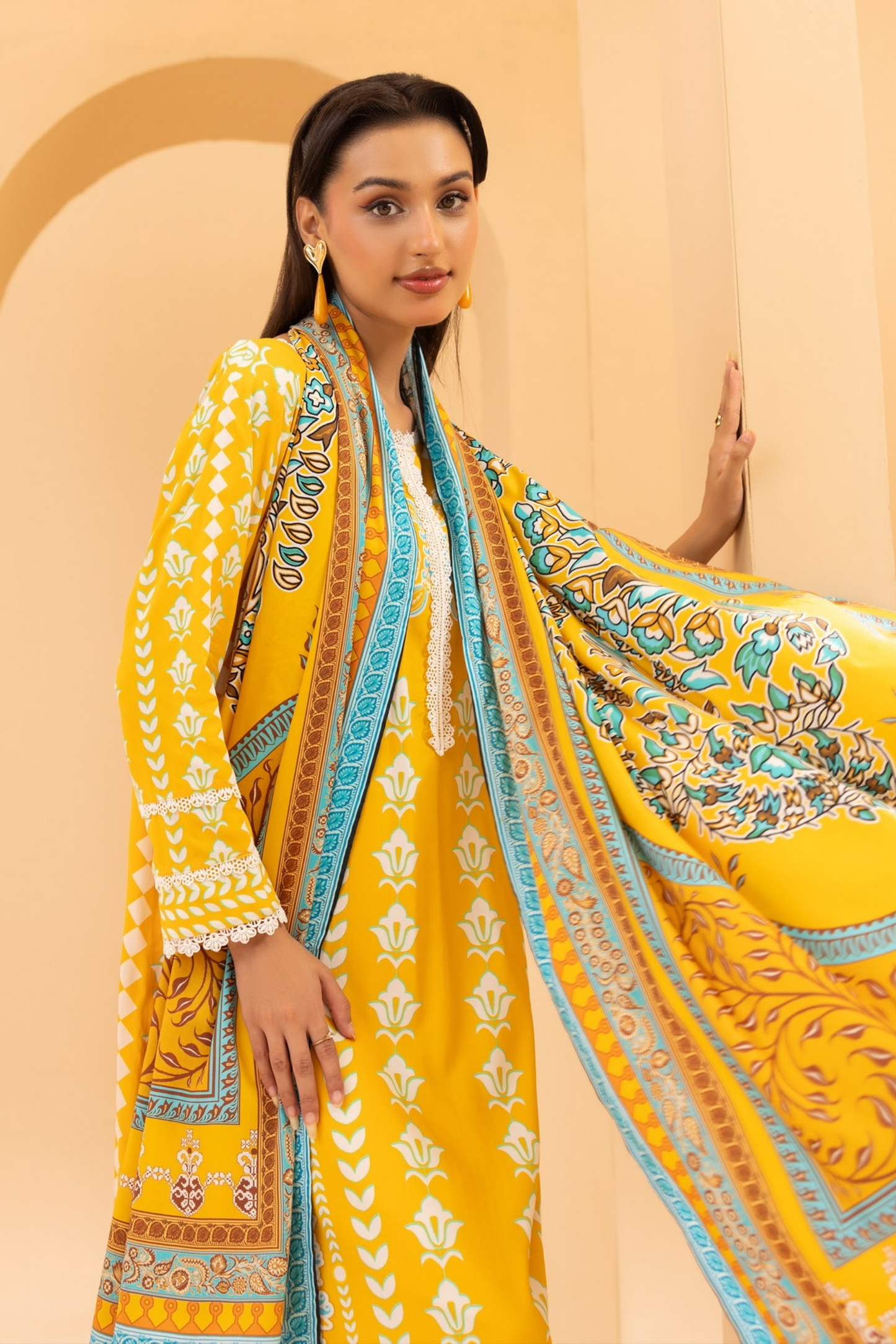 Motifz Premium Printed Linen 3PC