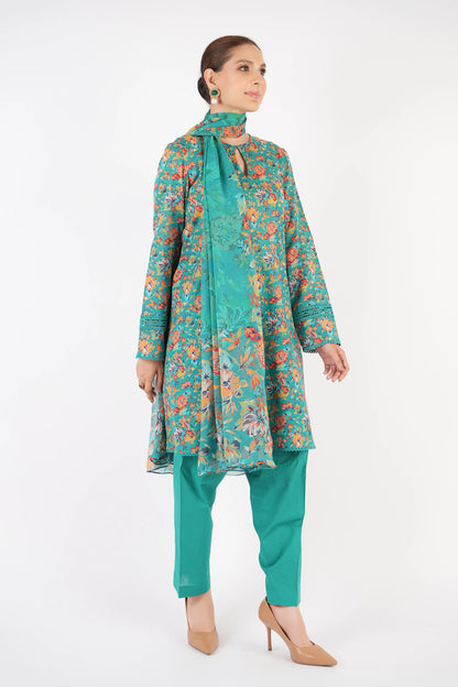Bareeza Printed Khaddar 3PC
