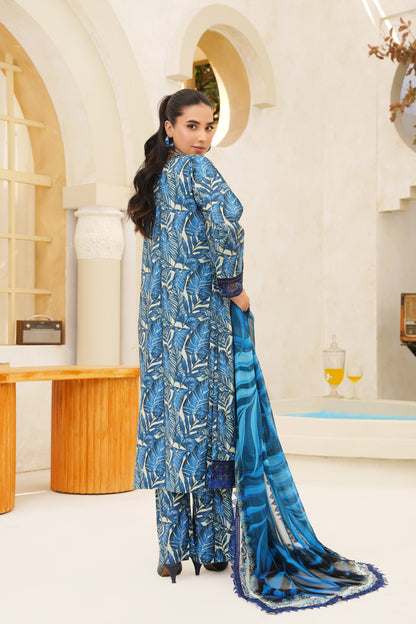 Jashn-e-Baharan By Anaya Noor Emb & Digital Printed Lawn 3PC