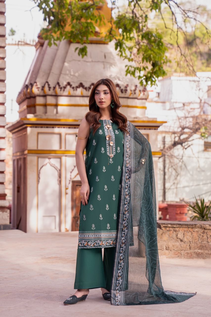 Gulkari By Shanaya Digital Printed Lawn 3PC