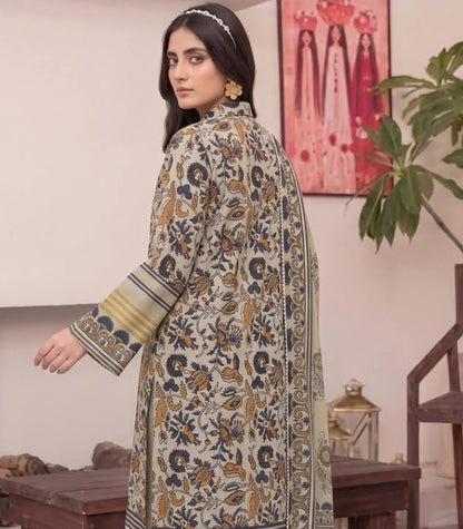 Mashaim Digital Printed Khaddar 3PC