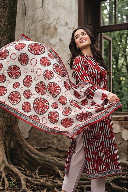 Zesh Digital Printed Khaddar 3PC