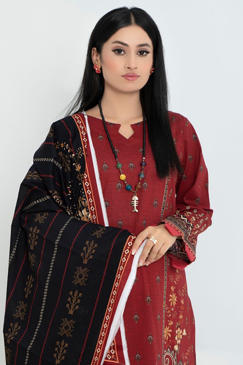 Junoon By Marooj Digital Printed Lawn 3PC