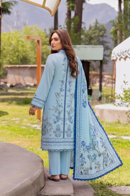Zarish By Shanaya Digital Printed Karandi 3PC