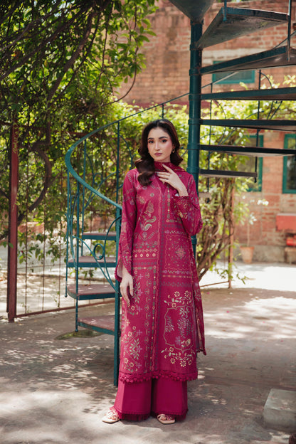 Zync By Florent Digital Printed Lawn 3PC