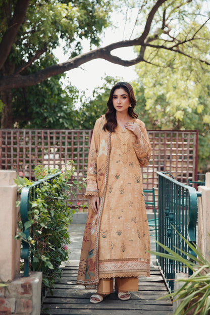 Zync By Florent Digital Printed Lawn 3PC