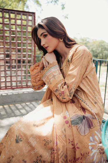 Zync By Florent Digital Printed Lawn 3PC