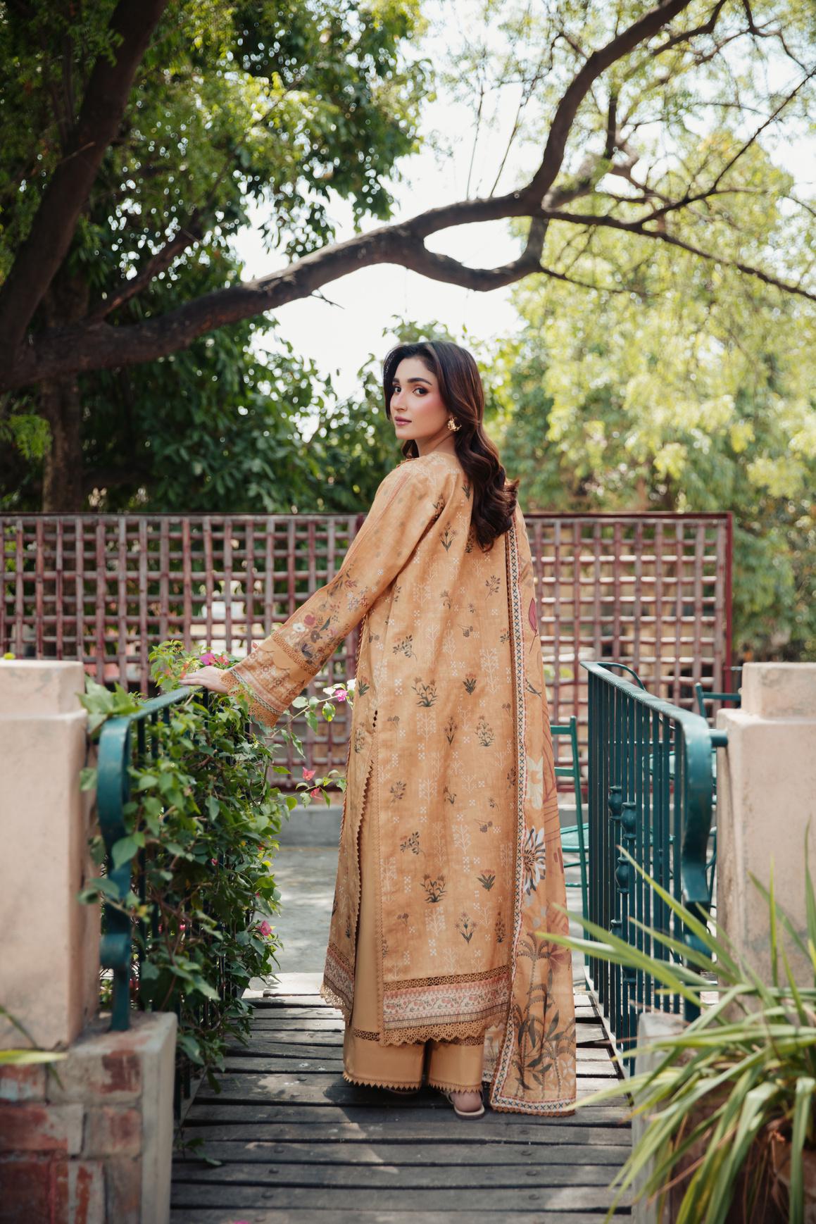 Zync By Florent Digital Printed Lawn 3PC