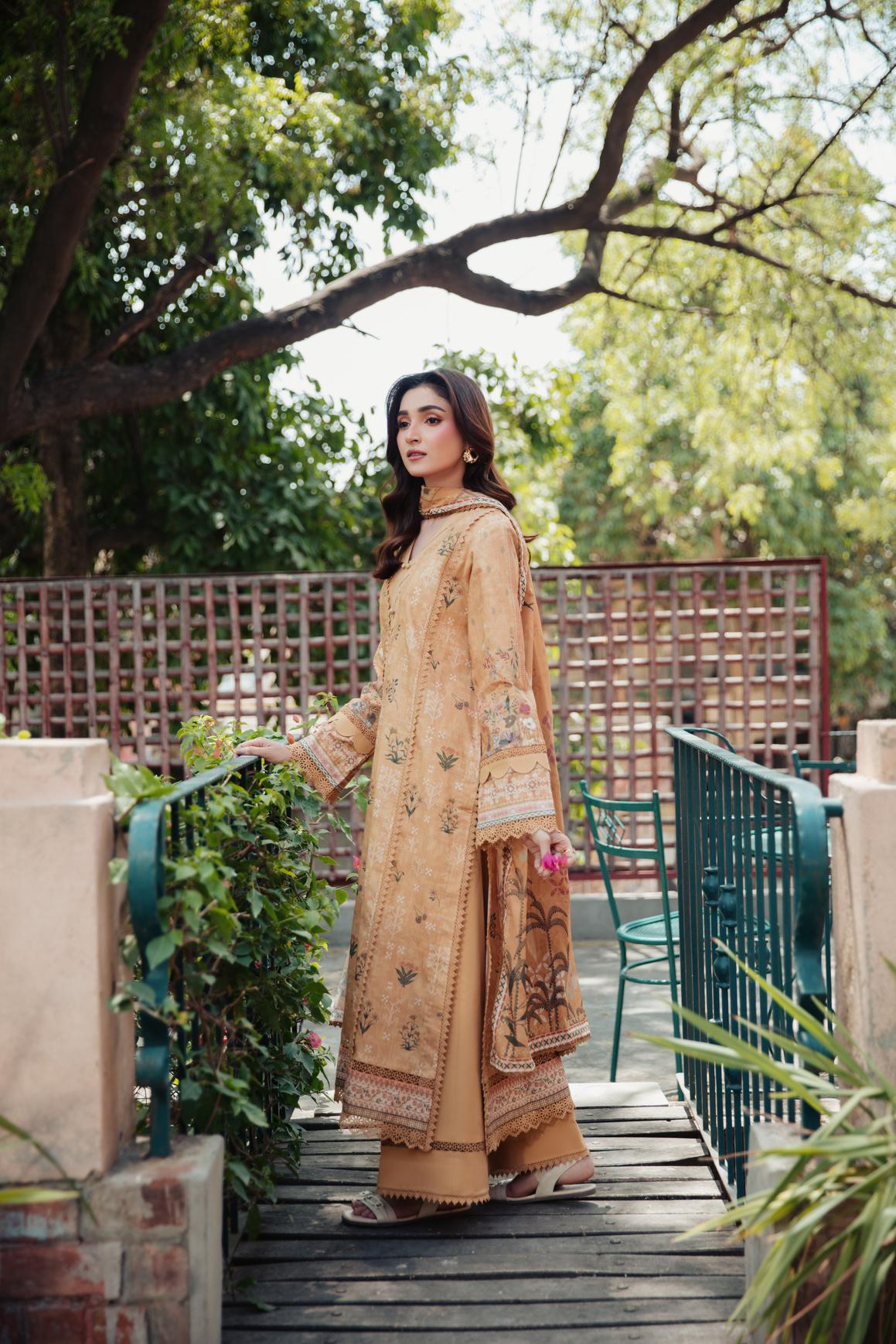 Zync By Florent Digital Printed Lawn 3PC