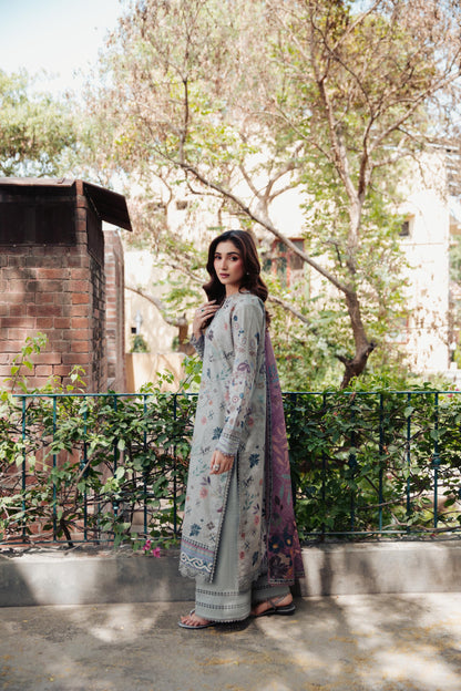 Zync By Florent Digital Printed Lawn 3PC