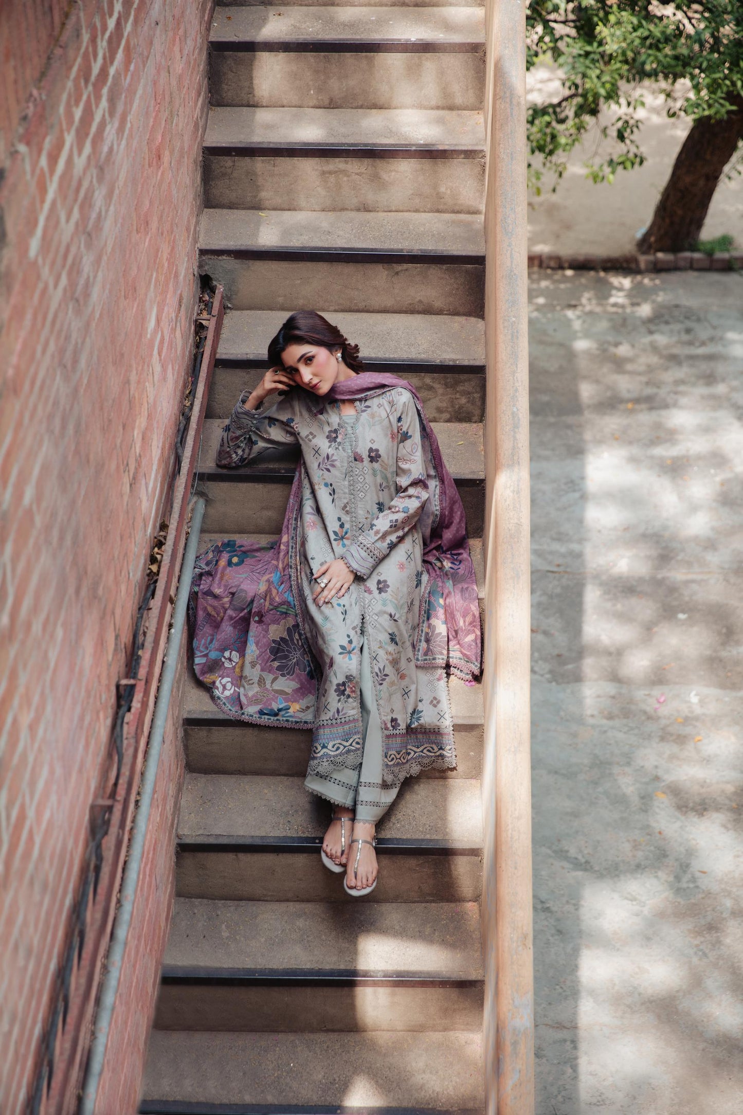Zync By Florent Digital Printed Lawn 3PC