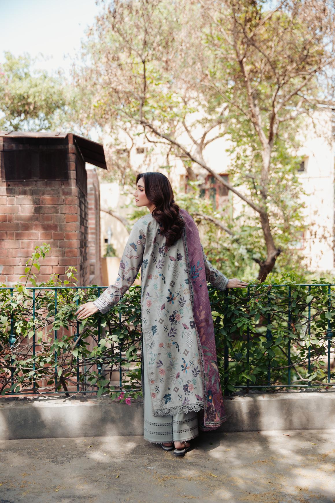 Zync By Florent Digital Printed Lawn 3PC