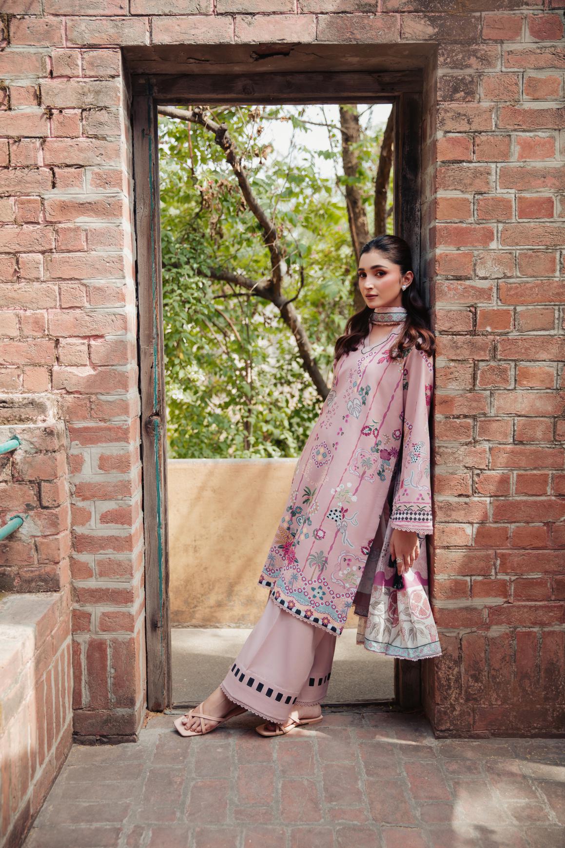 Zync By Florent Digital Printed Lawn 3PC