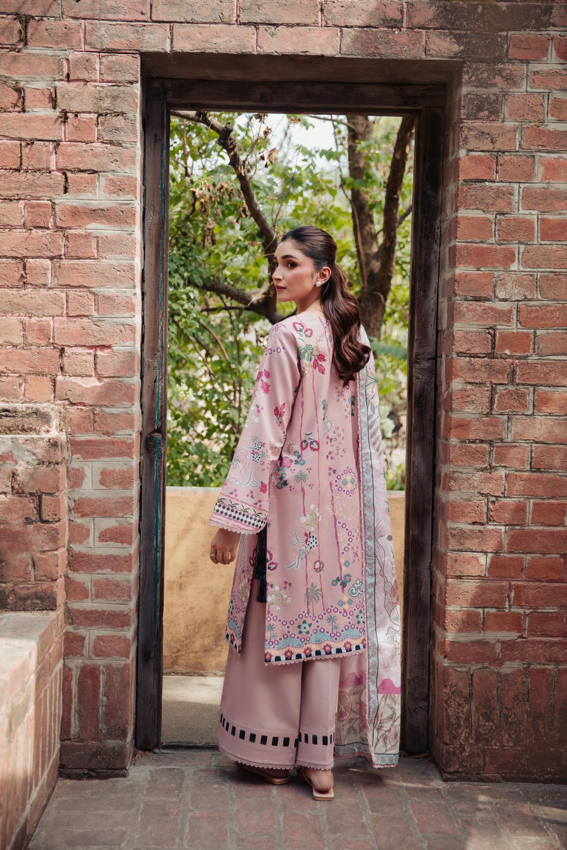 Zync By Florent Digital Printed Lawn 3PC
