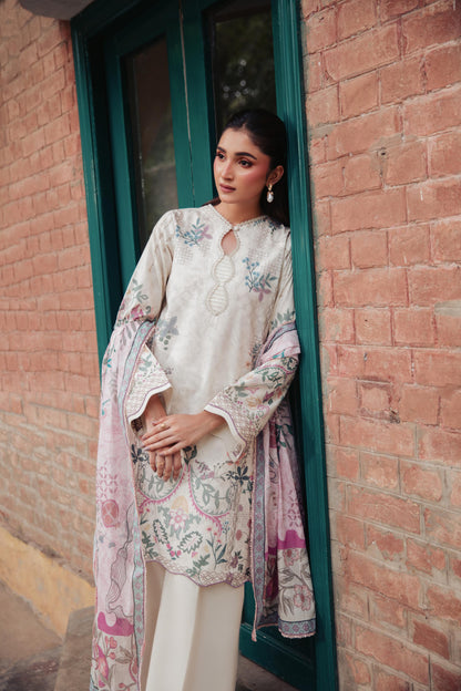 Zync By Florent Digital Printed Lawn 3PC