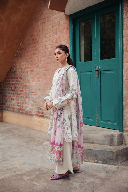 Zync By Florent Digital Printed Lawn 3PC