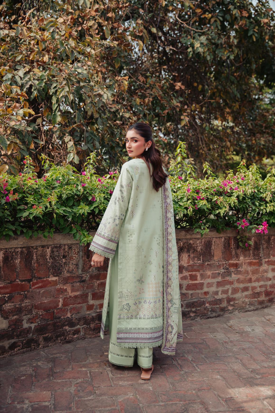 Zync By Florent Digital Printed Lawn 3PC