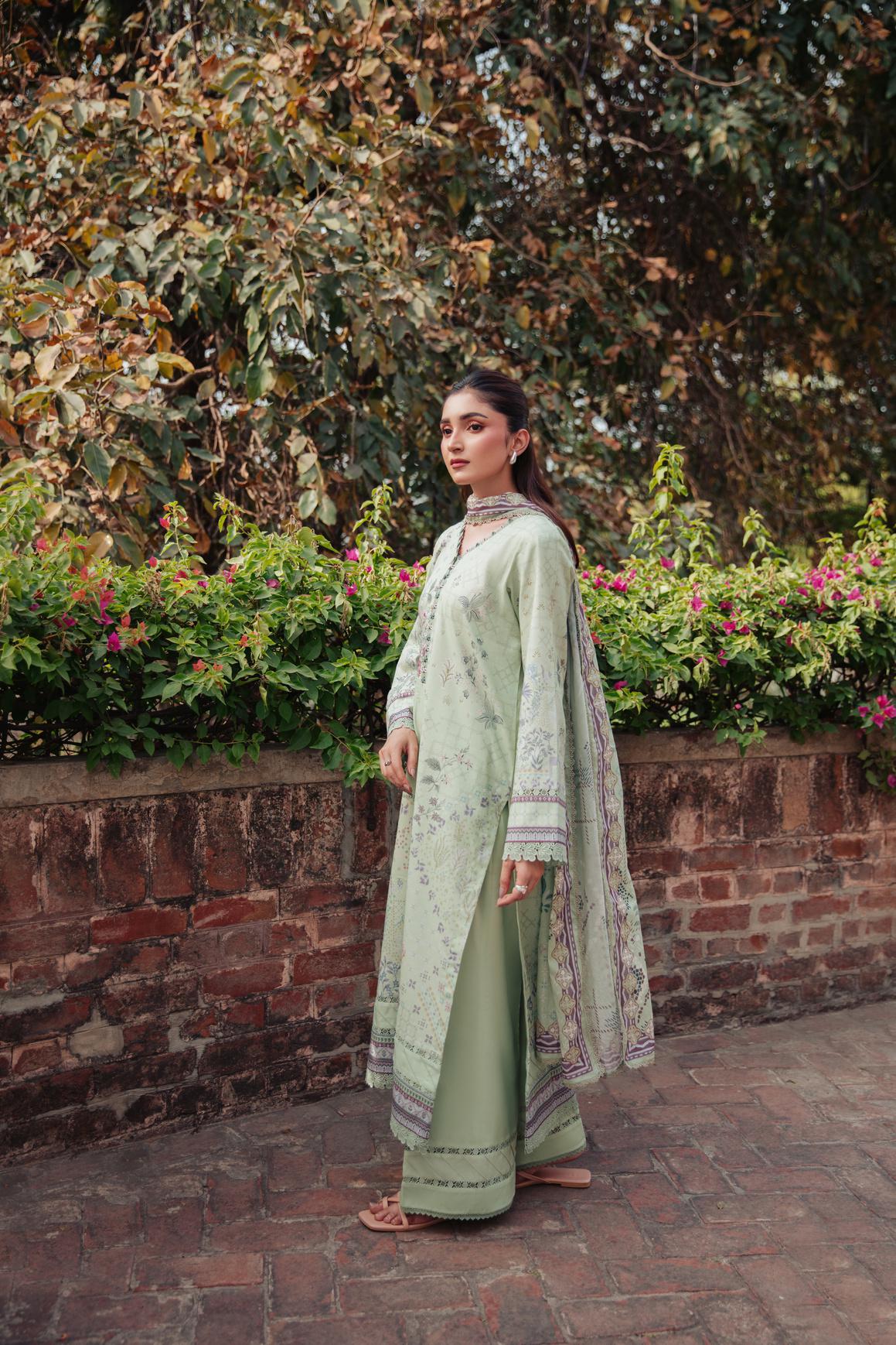 Zync By Florent Digital Printed Lawn 3PC