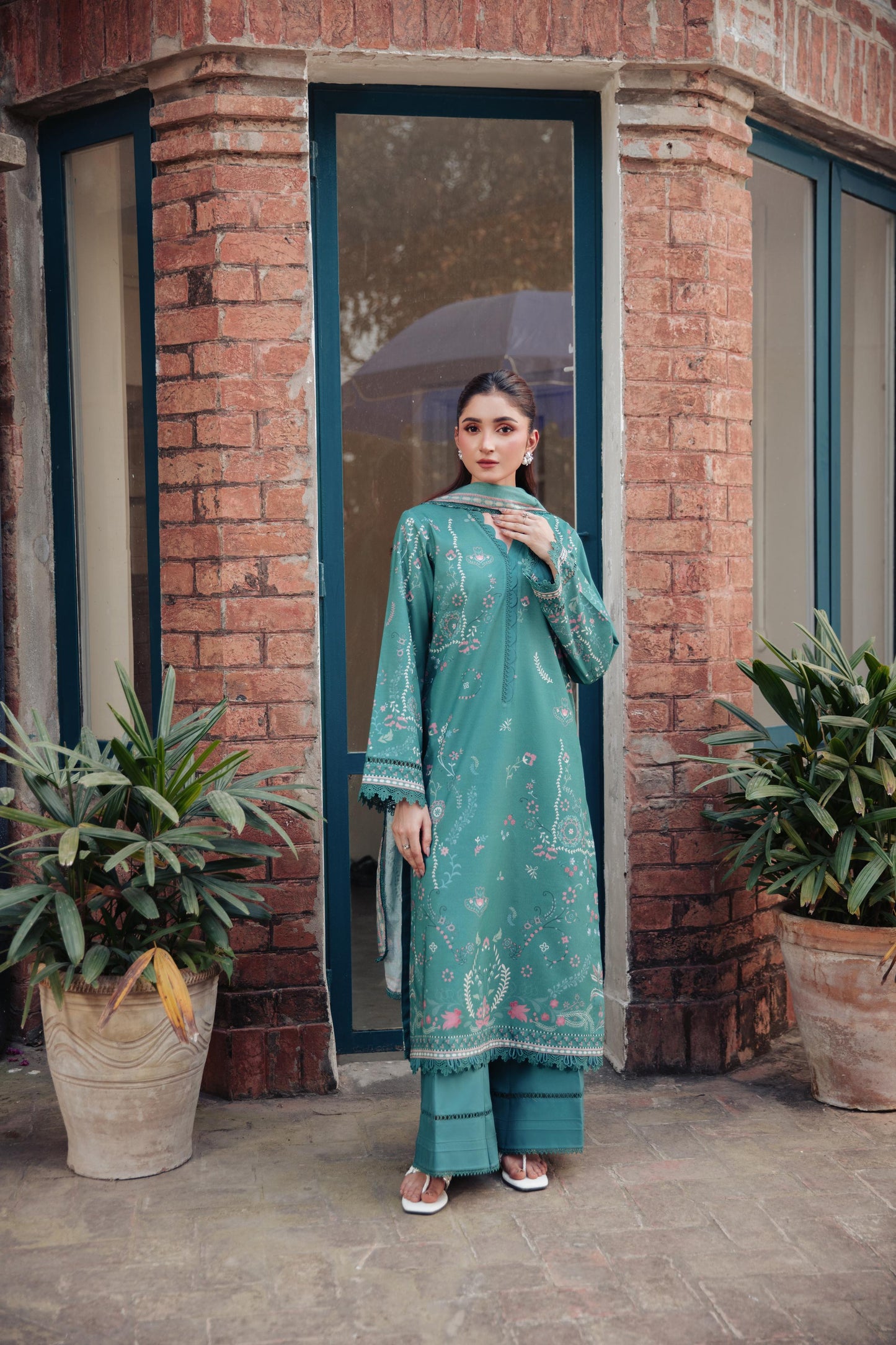 Zync By Florent Digital Printed Lawn 3PC
