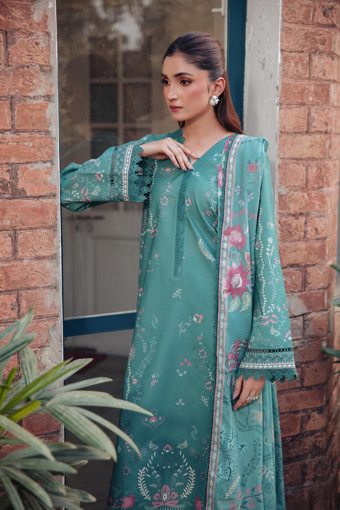Zync By Florent Digital Printed Lawn 3PC