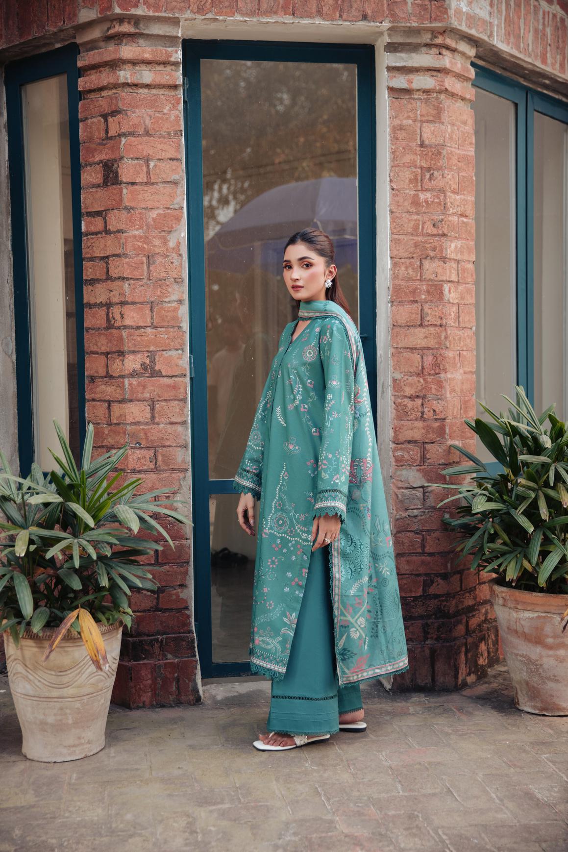 Zync By Florent Digital Printed Lawn 3PC