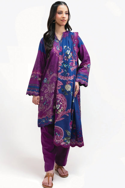 Raqs By Uneq Digital Printed Cotton Viscose 3PC