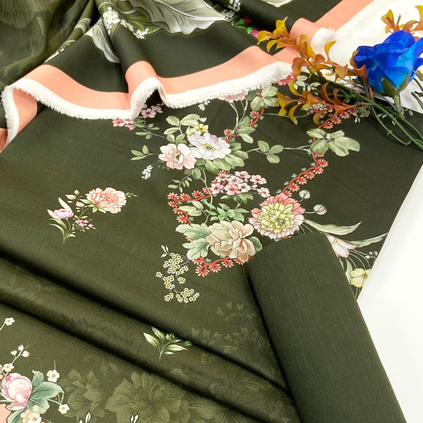 Raqs By Uneq Digital Printed Cotton Viscose 3PC