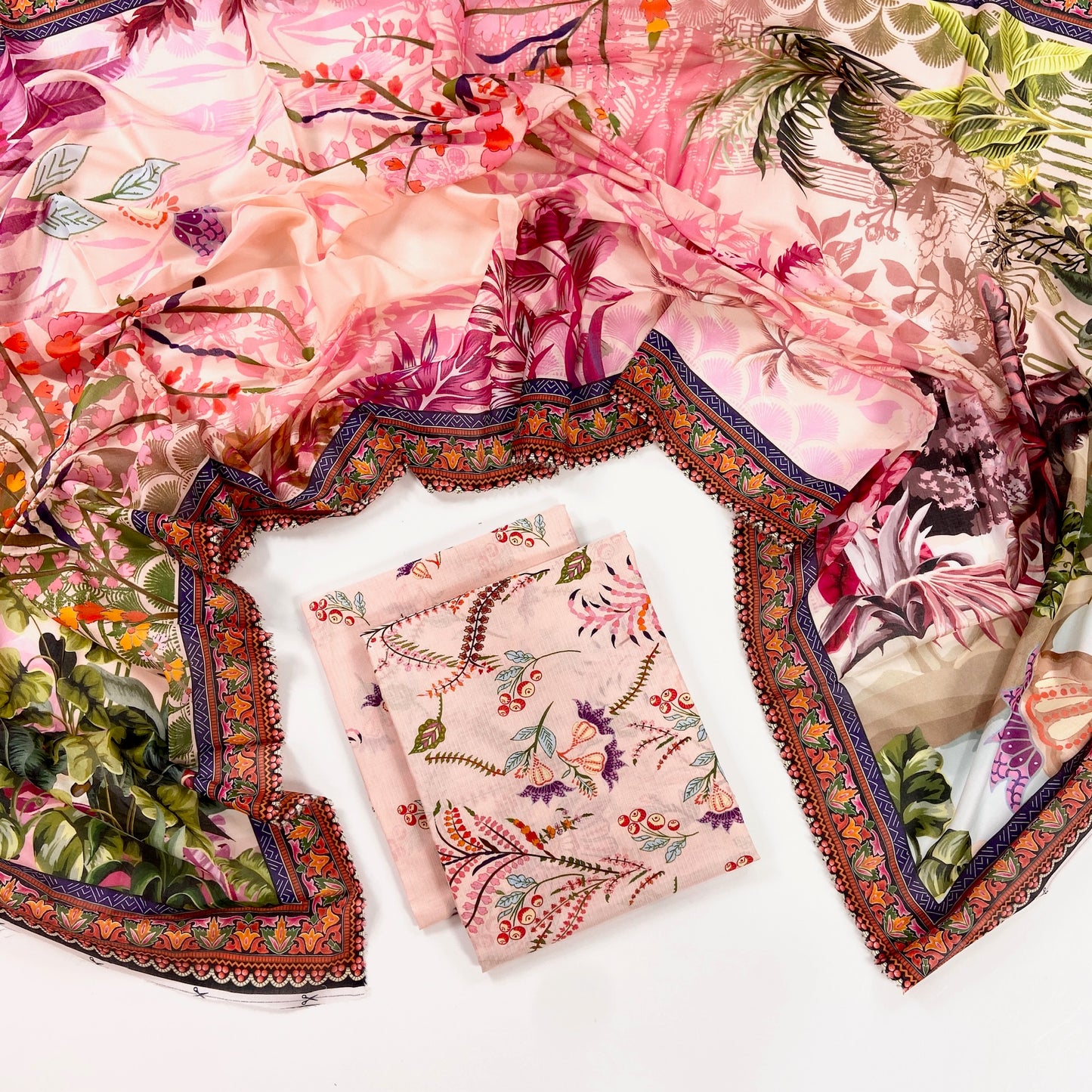 Reemse Digital Printed Banadora Lawn 3PC