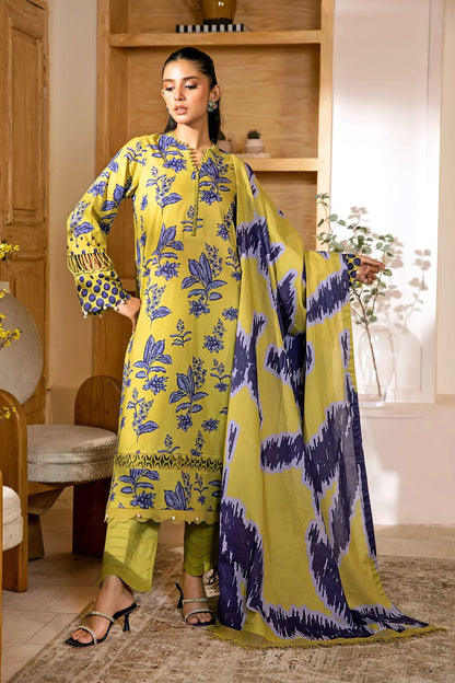 Elaheh By M. Basics Printed Lawn 3PC